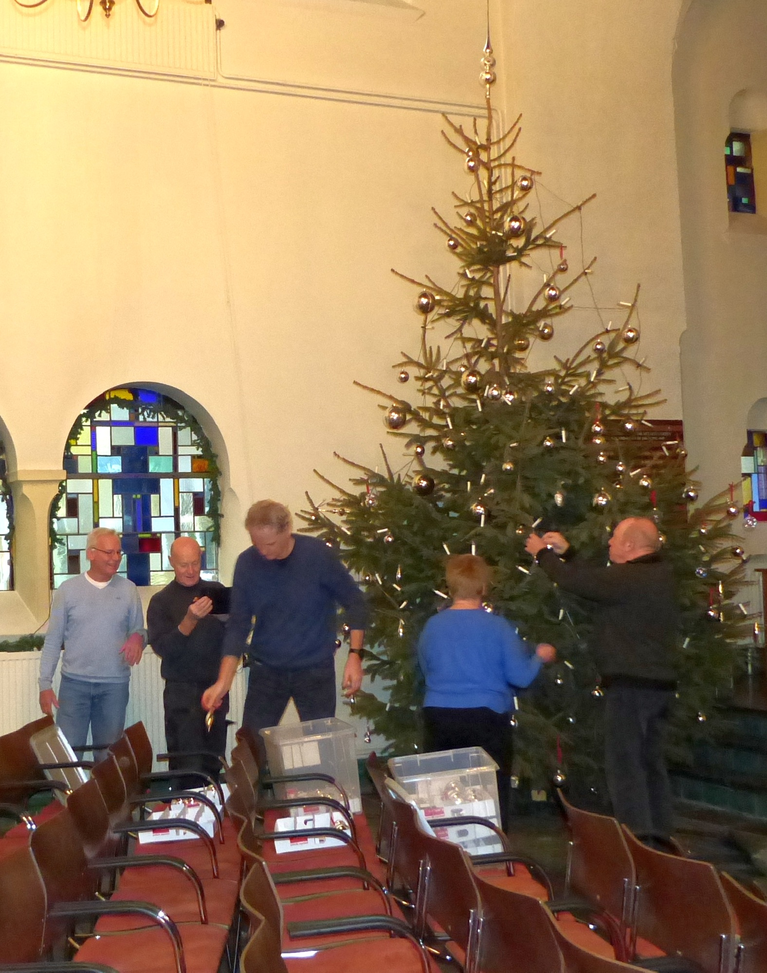 Kerstboom Uit De Kerk Spieghelkerk Bussum